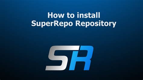 Befolgen Sie die oben genannten Schritte, um <b>SuperRepo</b> zu installieren. . Super repo